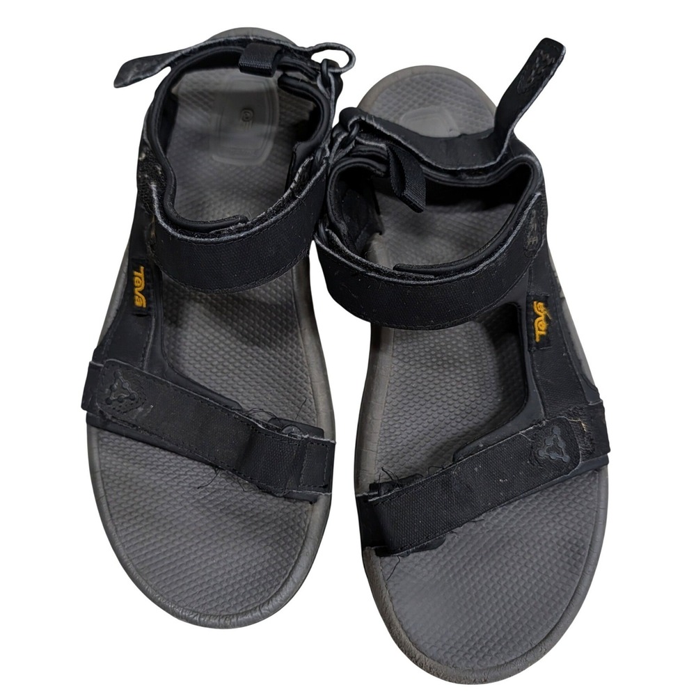 Teva Women's Hurricane XLT2 Black Grey Sport Sandals Hiking Outdoor- 8
